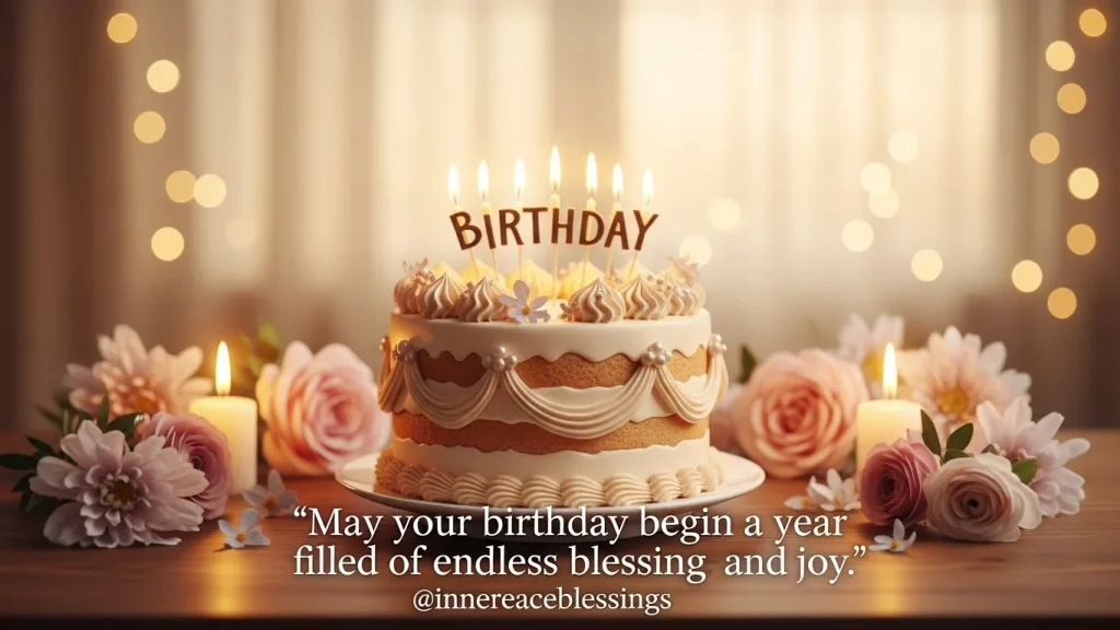 Birthday Wishes with Blessings
