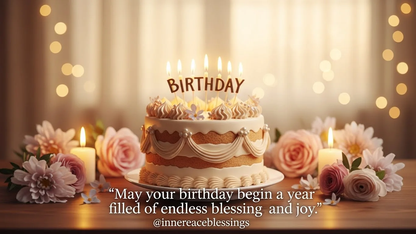 Birthday Wishes with Blessings