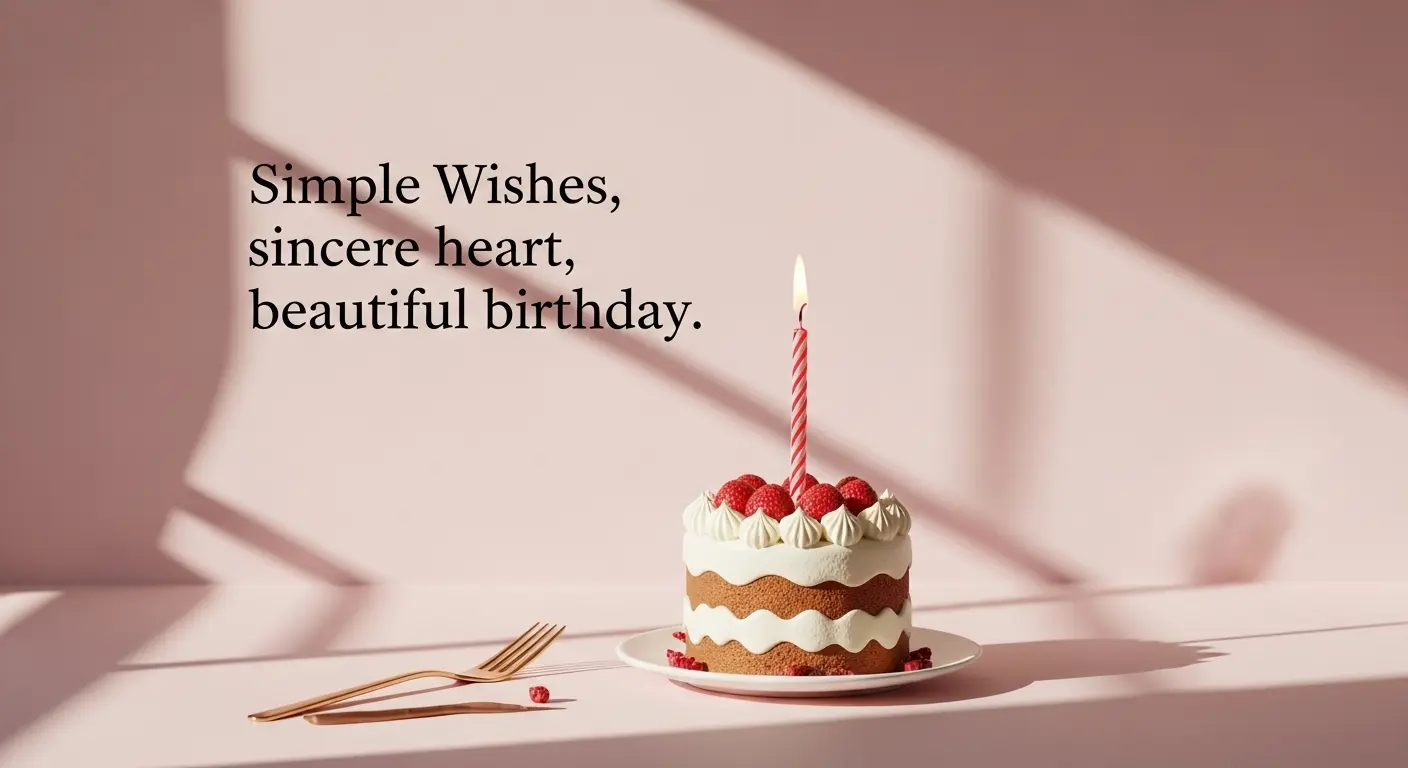 Simple Birthday Wishes