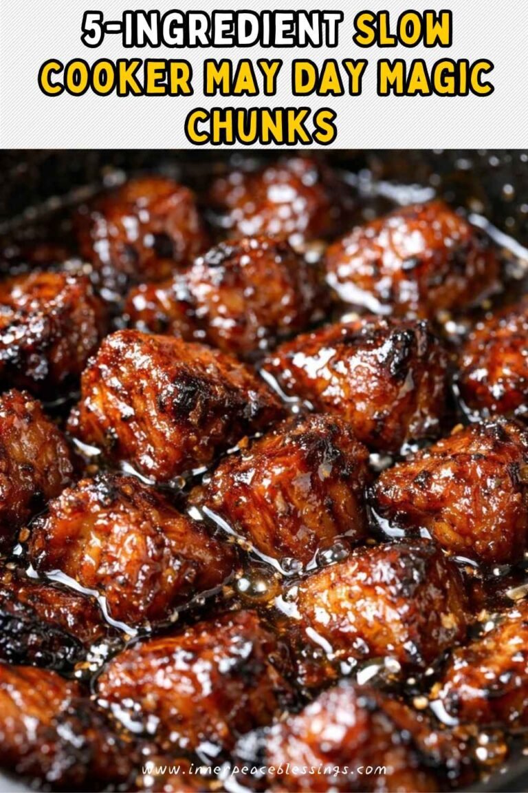 5 Ingredient Slow Cooker May Day Magic Chunks